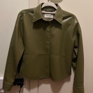 Aritzia Babaton Pelli Hip Shirt Jacket